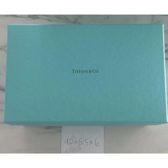 Lot of 3 TIFFANY & CO Blue EMPTY Gift Boxes See Pictures For Measurements - Picture 6 of 9